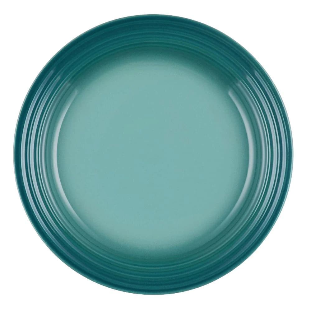 Prato Raso de Cerâmica Le Creuset Bleu Riviera 27cm