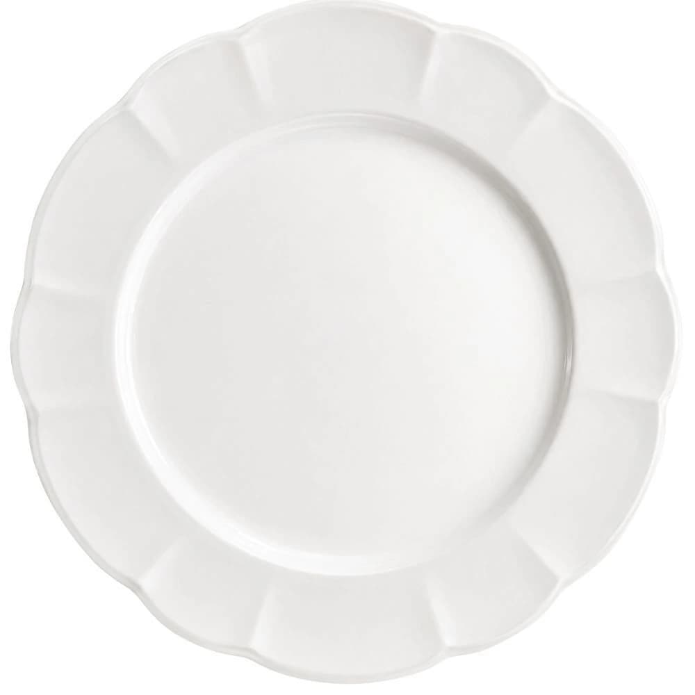 Travessa de Porcelana Retro Ritz Branca 30cm