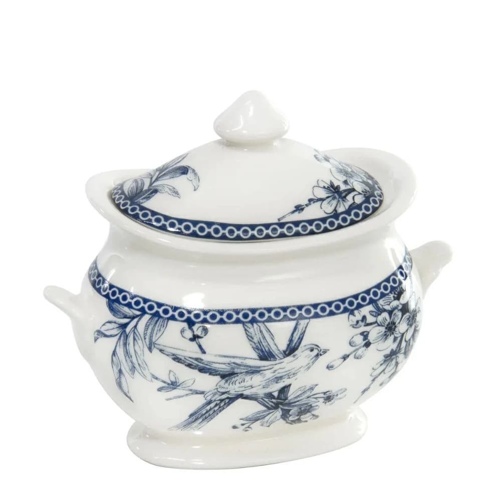 Açucareiro de Porcelana Jardin Bleu 350ml