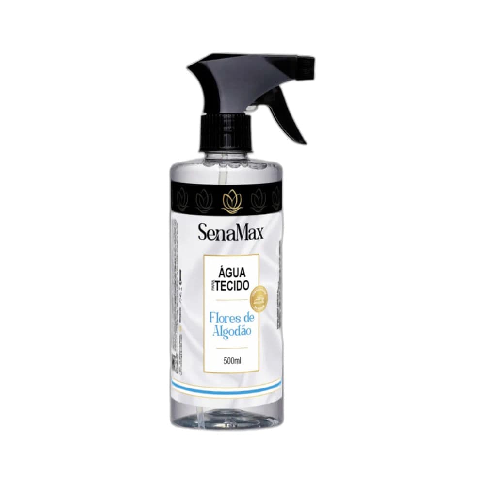 Água para Passar Roupas com Facilitador 500mL Flores de Algodão - Senamax