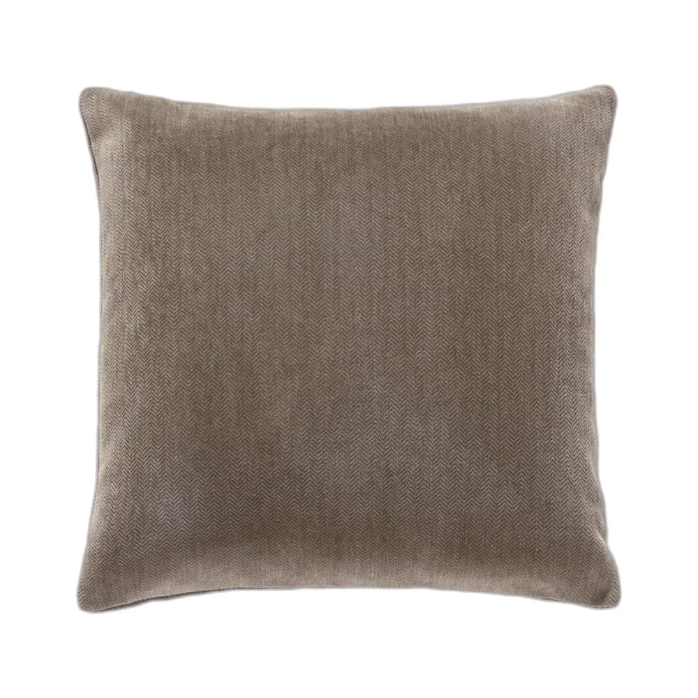 Almofada Bouclé 45x45cm Marrom - Hedrons