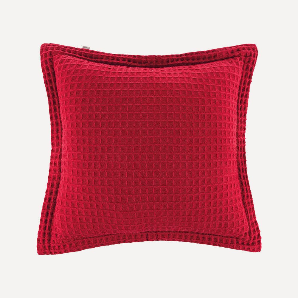 Almofada Decorativa Quadrada 100% Algodão Denver Vermelho