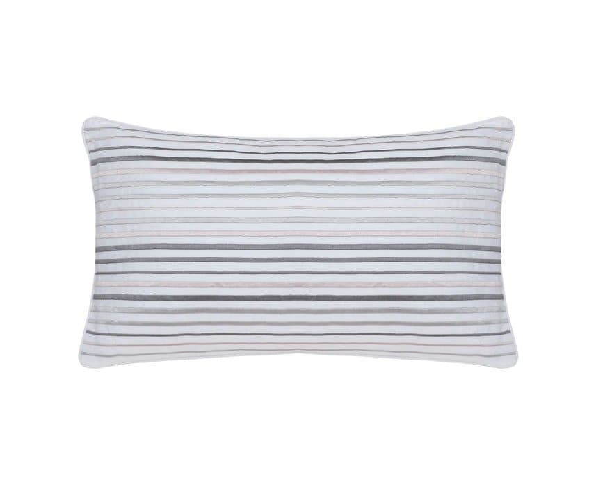Almofada Lyra Buddemeyer Luxus Branco e Bege 30 x 50 cm