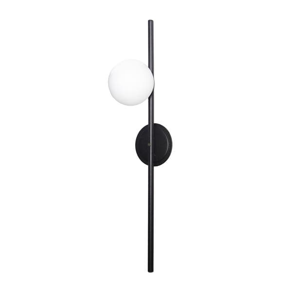 Arandela de Parede Externa IP44 A-111 Ideal Iluminação Preta Bivolt