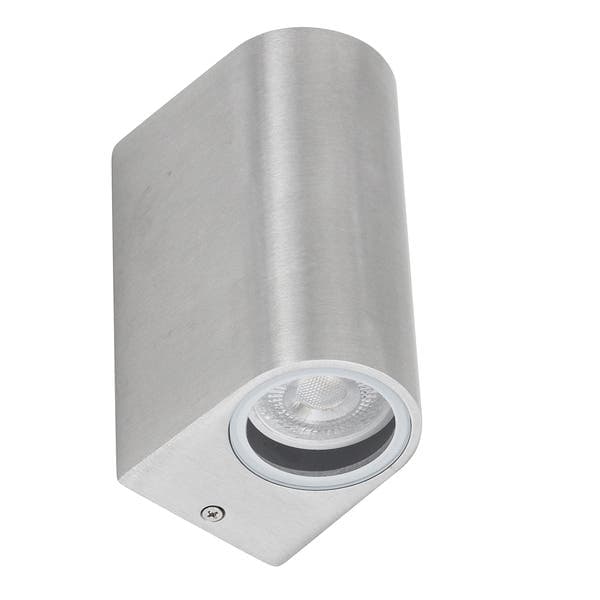 Arandela de Parede Externa IP44 Kofu Inspire Prata Bivolt