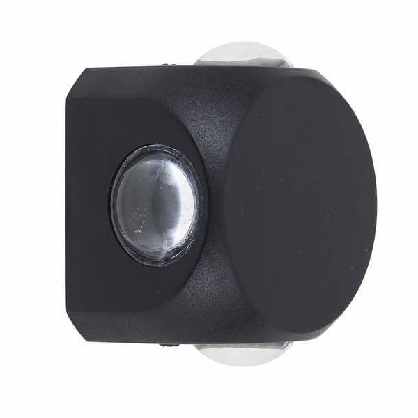 Arandela de Parede Interna Com LED IP20 ECO3132 Inspire Preta Bivolt