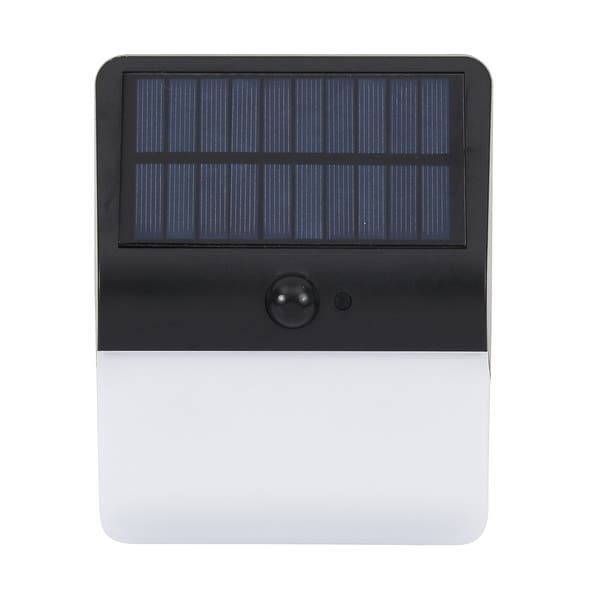 Arandela Solar Externa IP44 LED Branco Inspire Preta