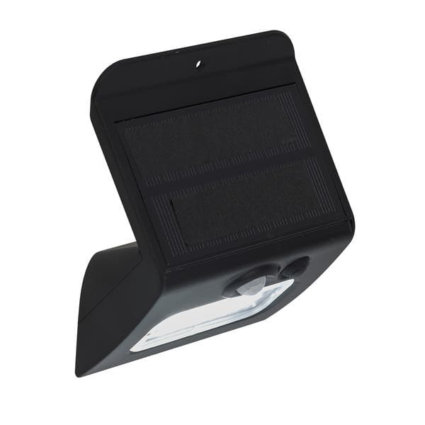 Arandela Solar Externa IP65 LED Branco Inspire Preta