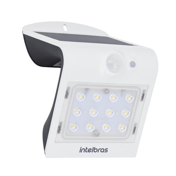 Arandela Solar Externa IP65 LED Intelbras Branco