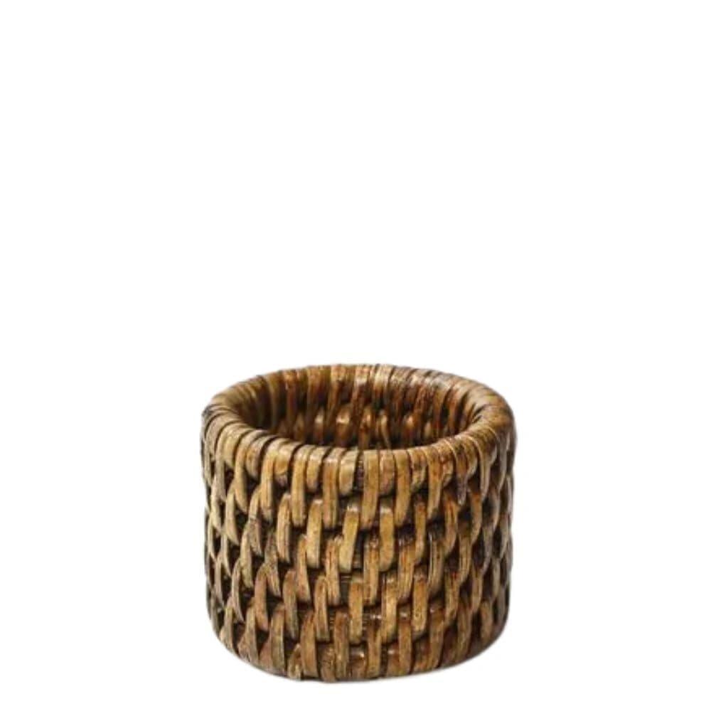Argola para Guardanapo de Rattan 5cm 4pçs