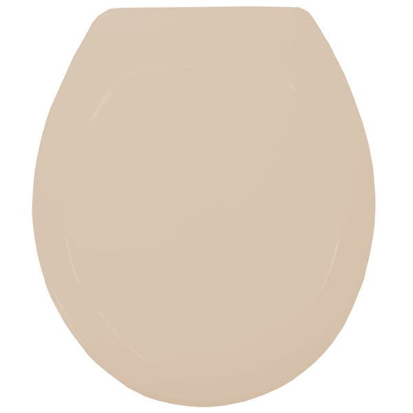 Assento Sanitário Universal Oval Premium Em Polipropileno Com Fechamento Convencional Rosato/Pessego Tupan