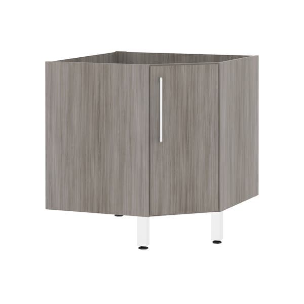 Balcão de Cozinha Canto Diagonal 76x82,5x75cm Malbec Prime Luciane