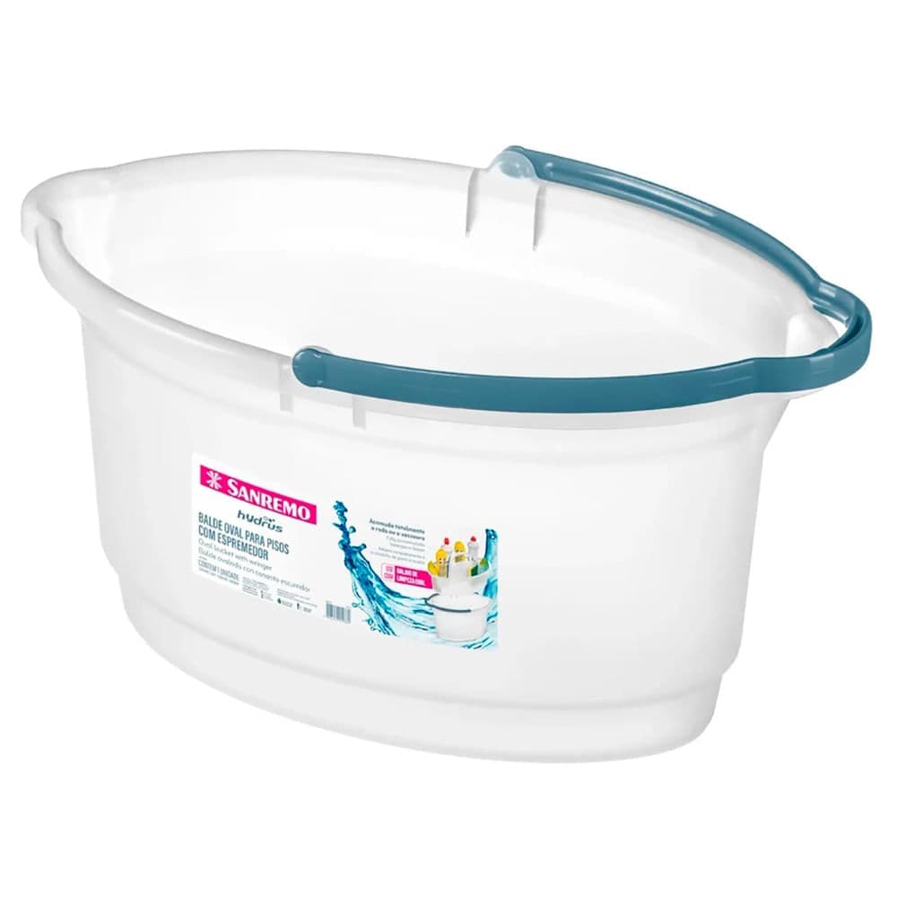 Balde 14l Transparente / Cristal - Sanremo