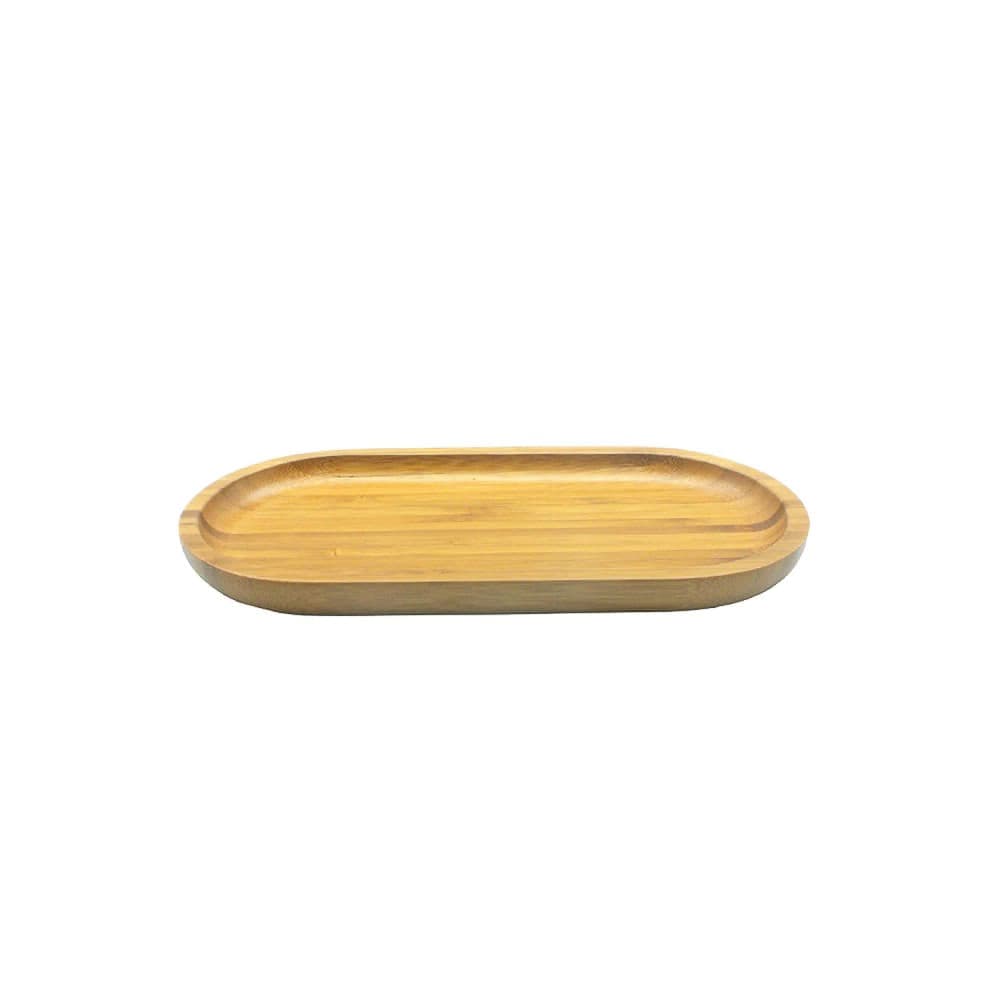 Bandeja de Bambu 24cm Multiuso - Oikos
