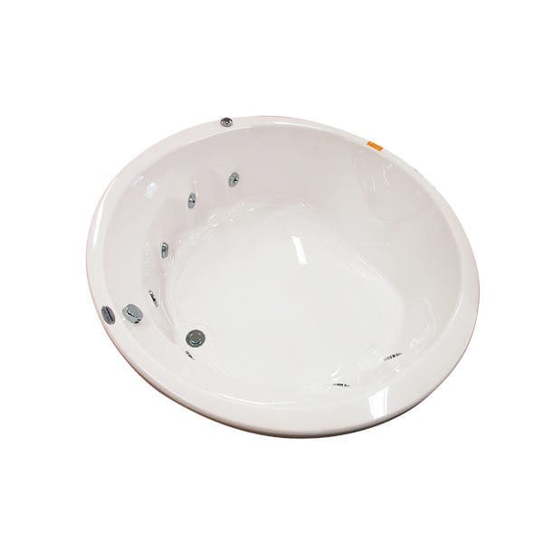 Banheira com Hidromassagem 150x150x43cm Acrílico Vitoriacril Premium Ouro Fino
