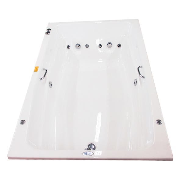 Banheira com Hidromassagem 170x115x42cm Acrílico Acrilbath Premium Ouro Fino