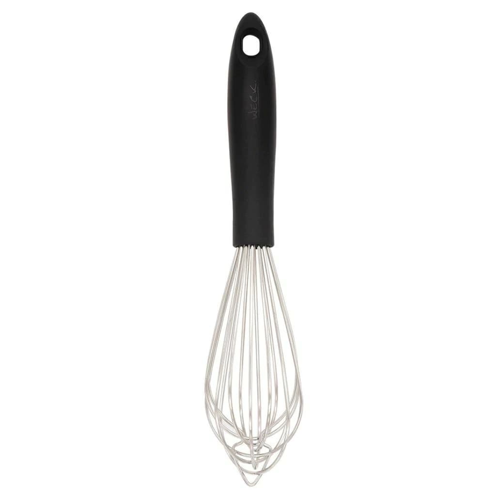 Batedor de Claras de Aço Inox Preto 30cm