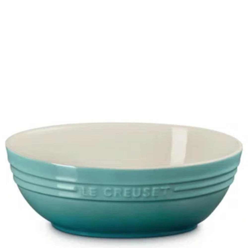 Bowl para Massa de Cerâmica Le Creuset Bleu Riviera 30x24x9cm