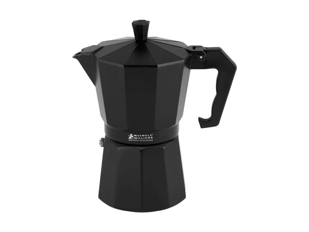 Cafeteira Italiana Alumínio Preto 6 Xic - Maxwell Williams