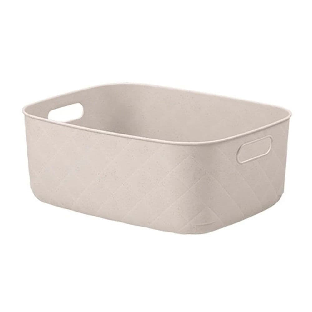 Caixa Organizadora Puffer 12 Litros Light Gray - Coza