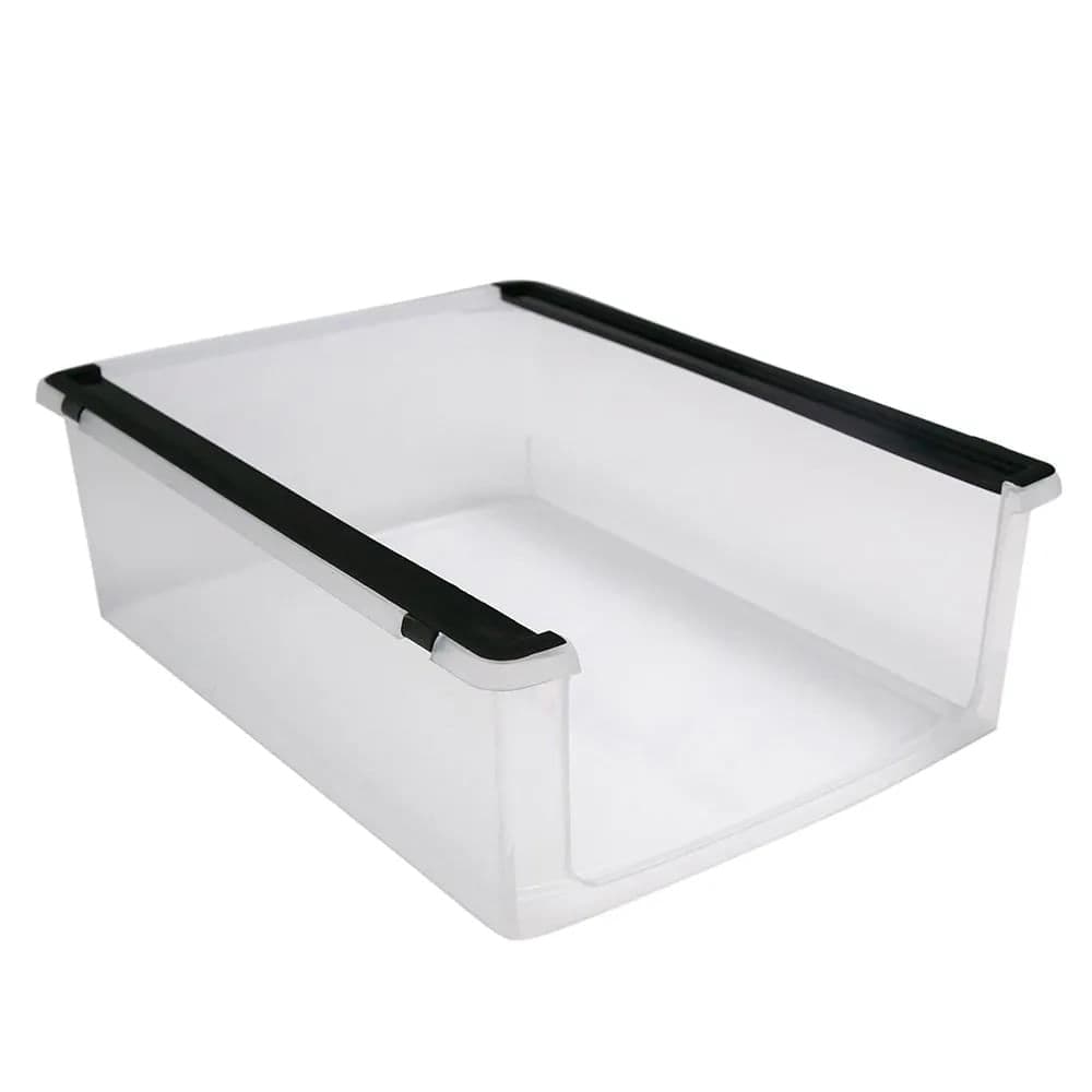 Caixa Organizadora Retangular Multiuso Empilhável 11x35,7cm - Ordene