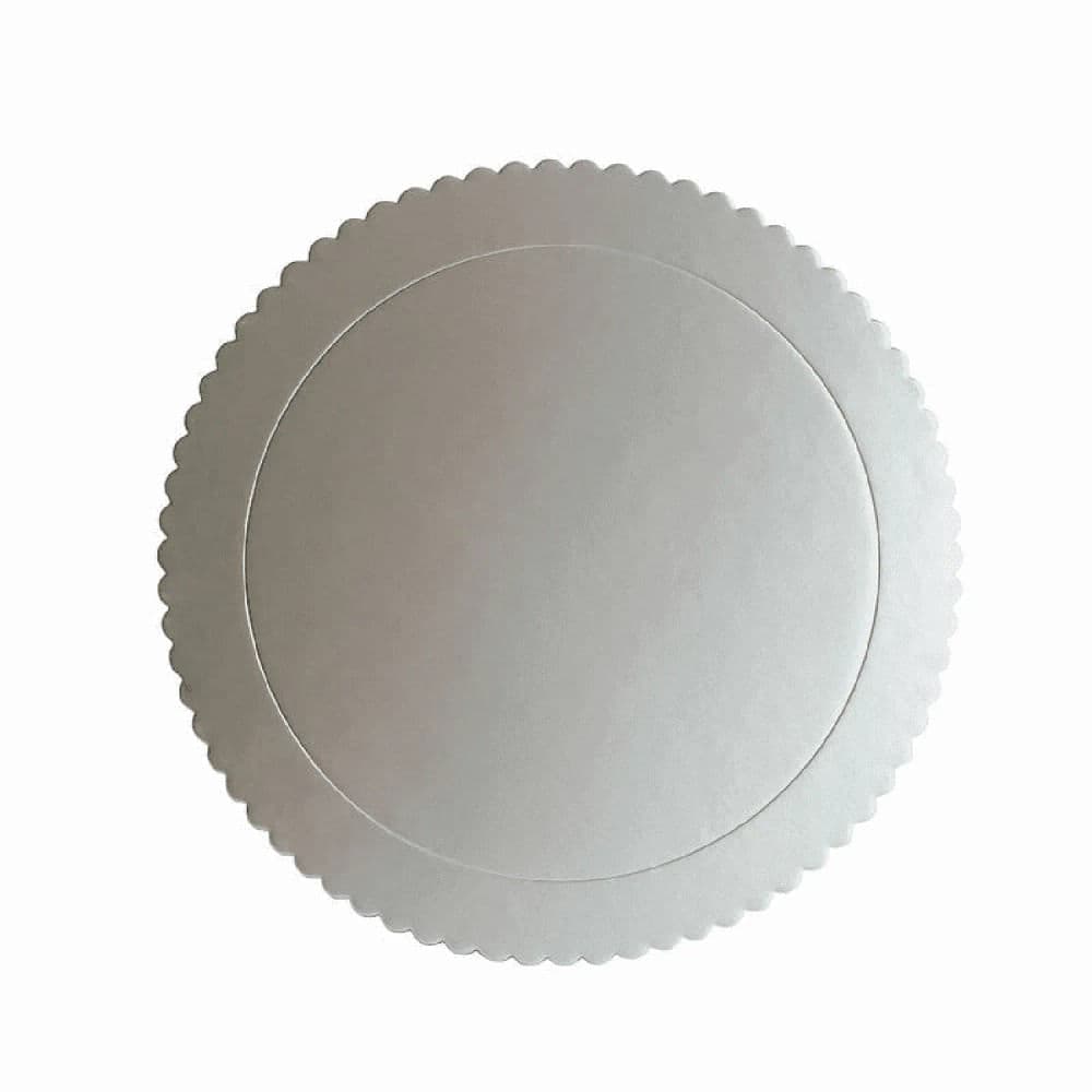 Cake Board Prata 28cm - Silver Festas