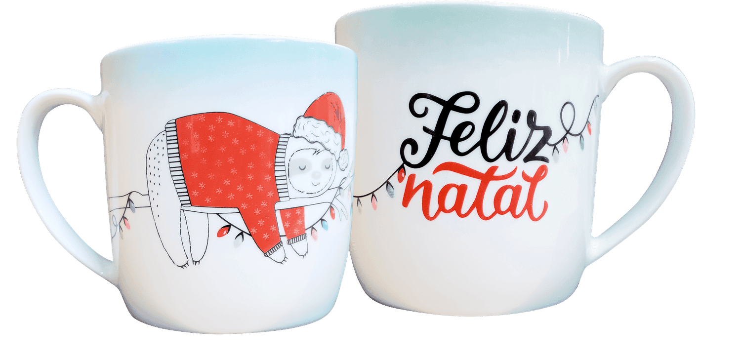 Caneca de Porcelana Urban para Café 360ml Germer 9cm