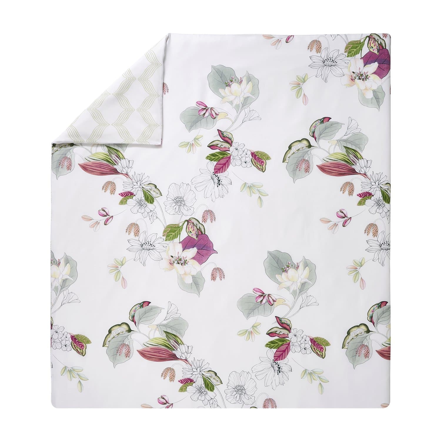 Capa De Duvet Riviera Super King 300 Fios Yves Delorme Estampado 2,80x2,40m