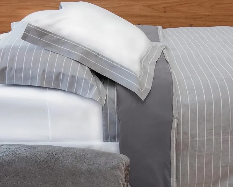 Capa/Duvet para Edredom King com 2 Fronhas Urban - Cetim 300 Fios - Scavone