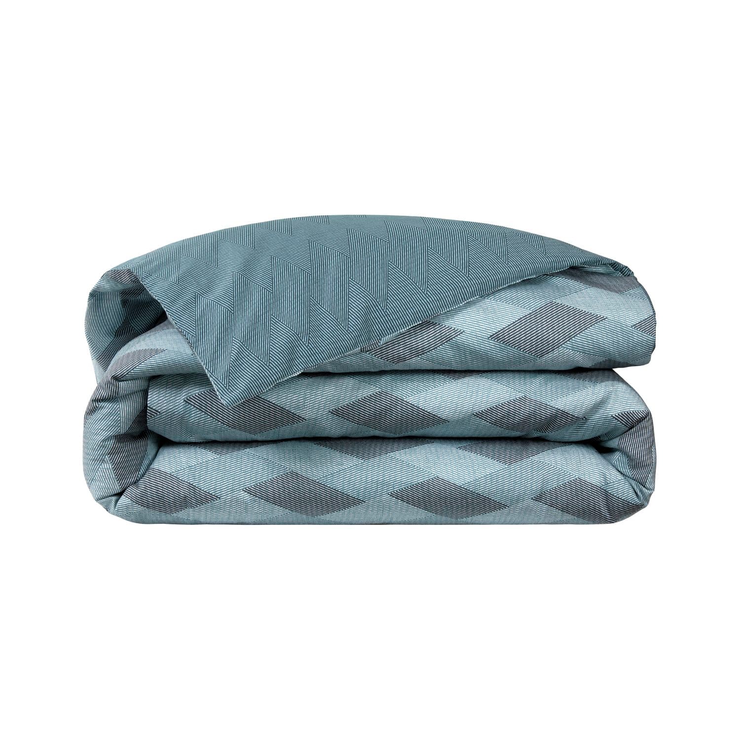 Capa Duvet Queen 300 Fios Algodão Orgânico Egean Wave Boss Home Estampado 2,60x2,40m