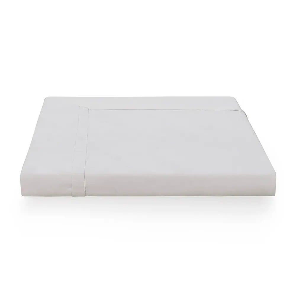 Capa Para Edredom Solteiro Vercelli 300 Fios Trussardi Branco 1,80 x 2,70 m