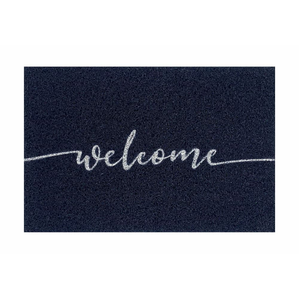 Capacho 60x40cm Welcome Azul - Euro Mats