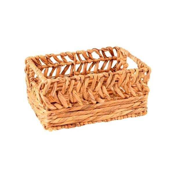 Cesto Fibra Natural Rattan Rattan 14 cm Floral Atlanta