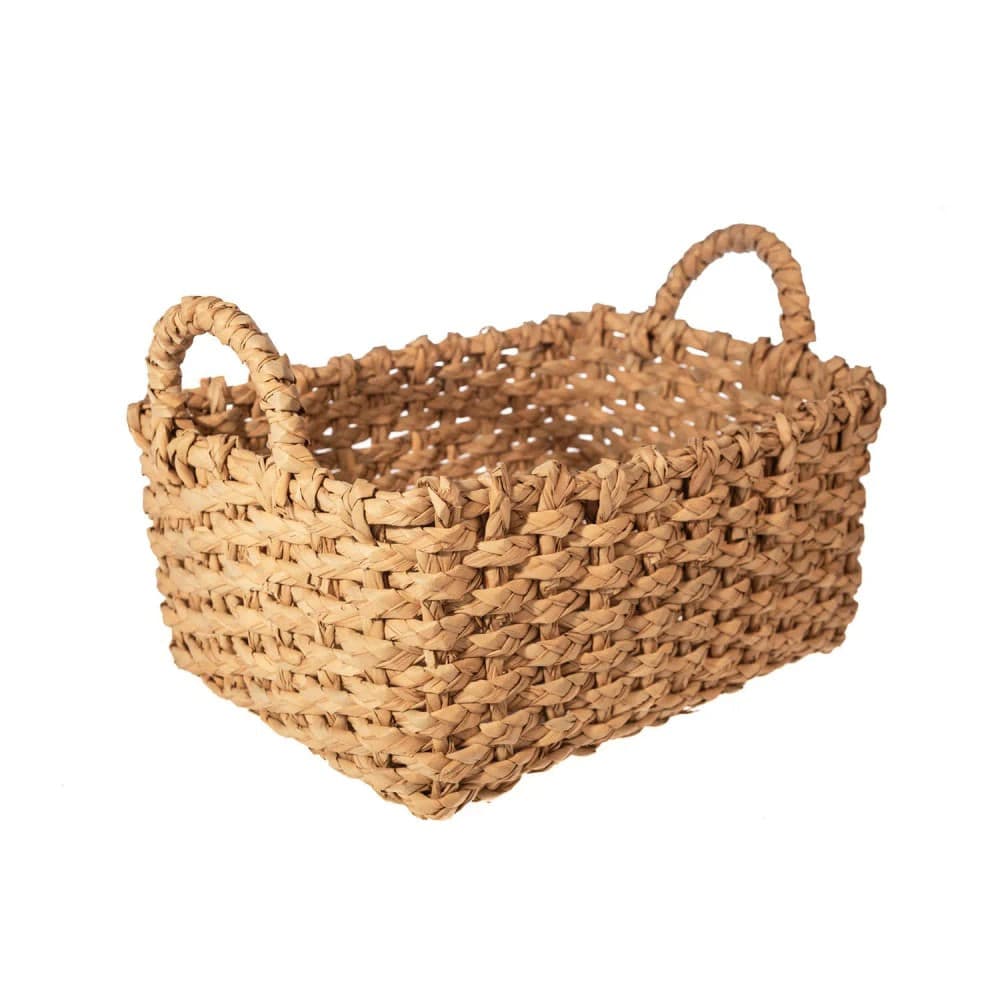 Cesto Organizador com Alça Chaff 35x25cm - Yoi