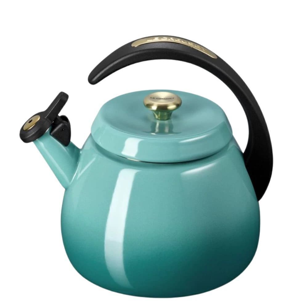 Chaleira com Apito Le Creuset Cloche Bleu Riviera 2,1l