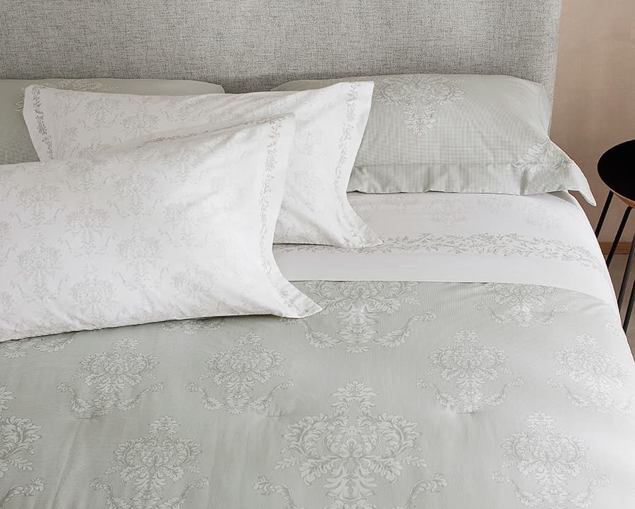 Colcha Matelassê Buddemeyer Gran Percalle Majestic Queen com 2 Porta Travesseiros - Percal 200 Fios