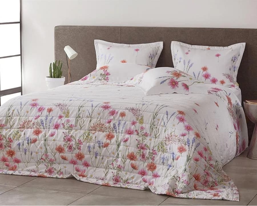 Colcha Matelassê Buddemeyer King com 2 Porta Travesseiros - Cetim 270 Fios
