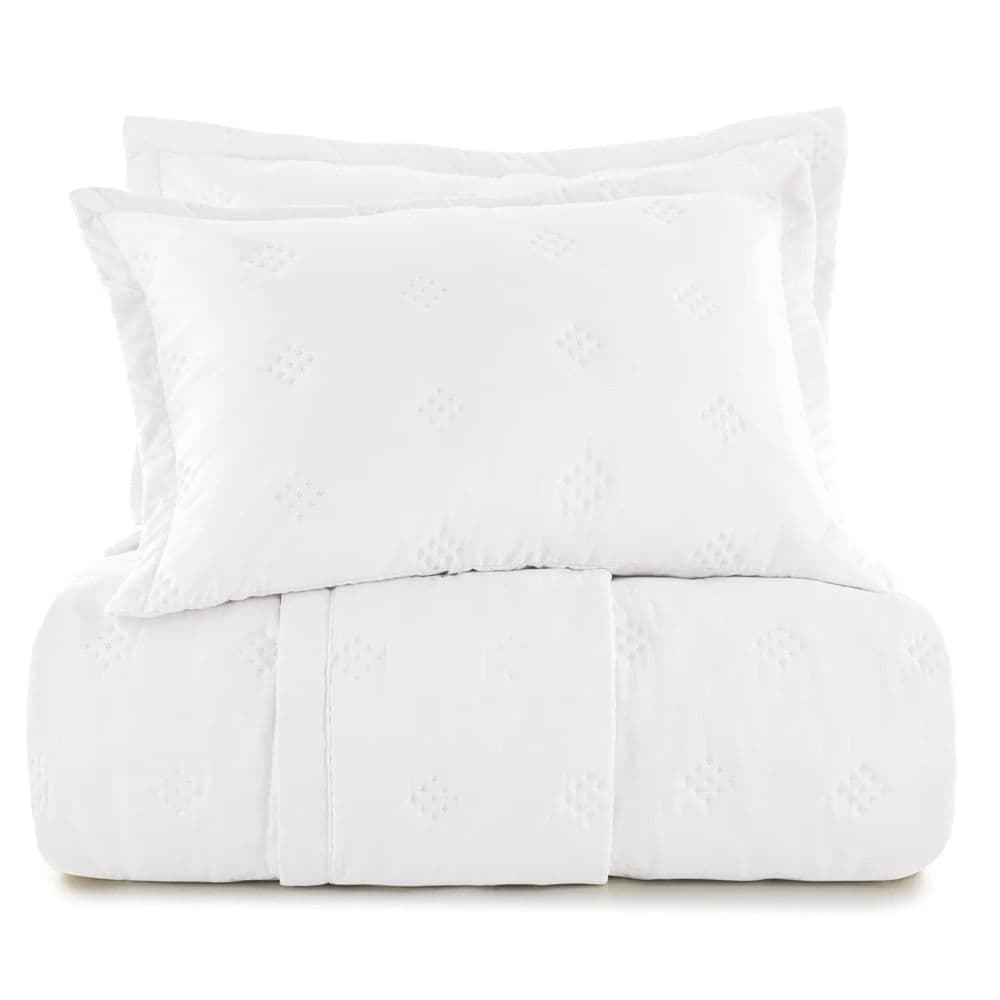 Colcha Queen Diamond 3 Peças Branco - Altenburg