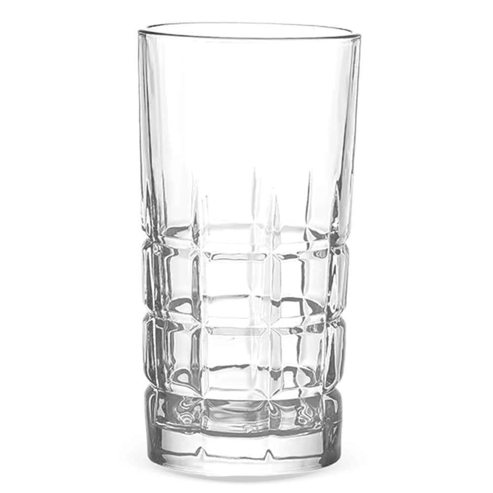 Conjunto de Copos de Vidro Long Drink Quadri 350ml 6pçs