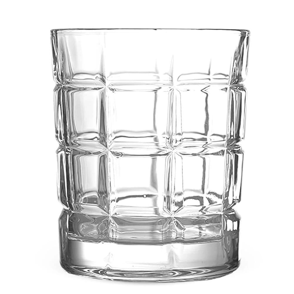 Conjunto de Copos de Vidro para Whisky Quadri 300ml 6pçs