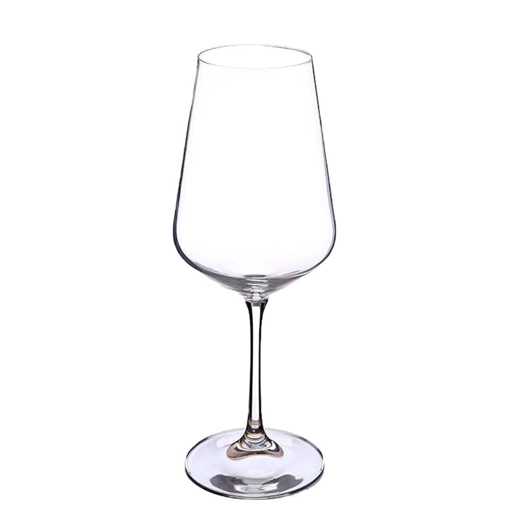 Conjunto de Taças de Cristal para Água Bohemia Slim 450ml 6pçs