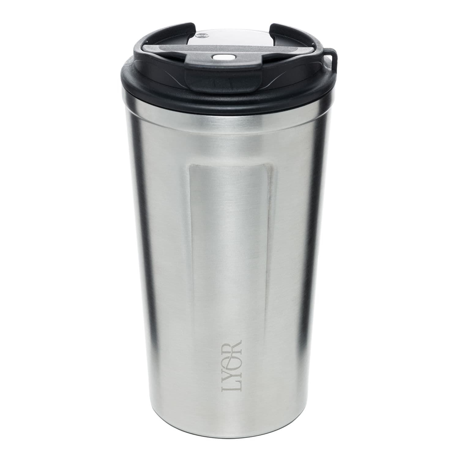 Copo Térmico com Termômetro Motion 500mL Inox - Lyor