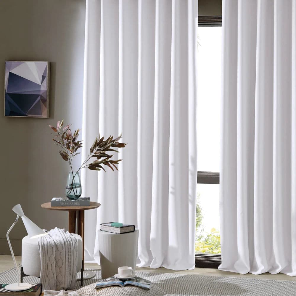 Corta Luz Liso 2,6x2,3m Branca - Bella Janela