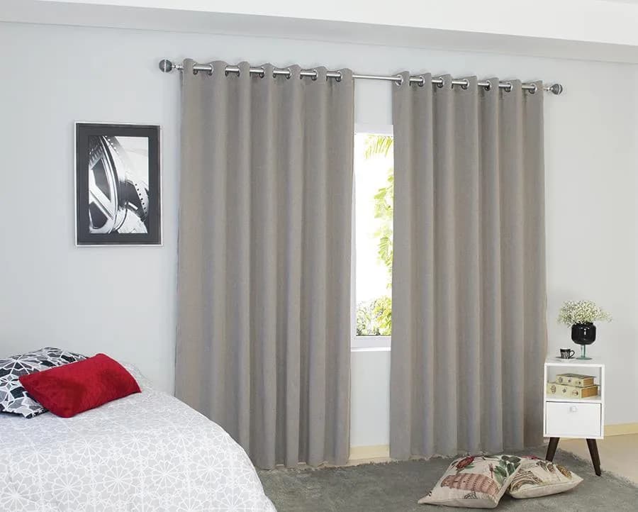 Cortina Corta Luz Bella Janela 6.60m x 2.50m