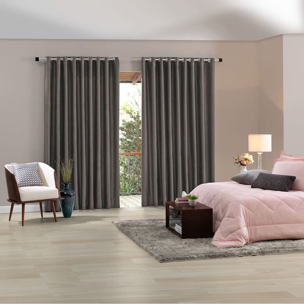 Cortina Corta Luz Blend Duna 4,2x2,5m - Bella Janela