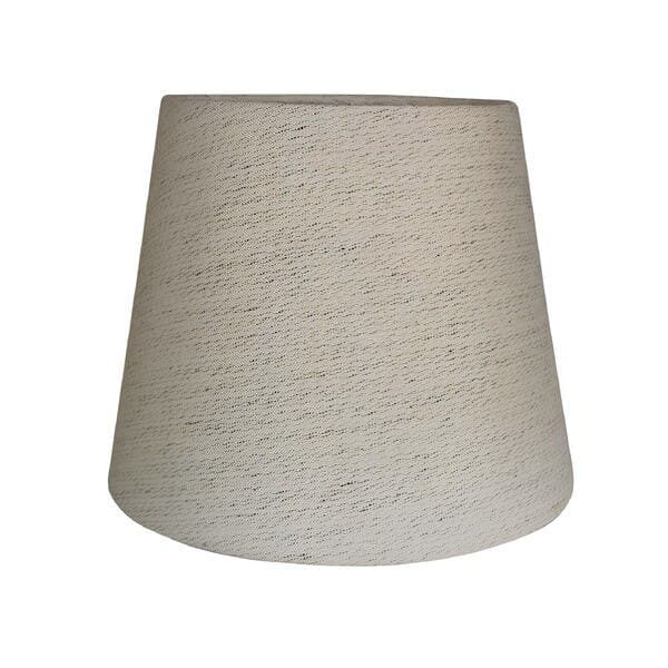 Cúpula Cônica Pequena Linho Claro Espaço Luz