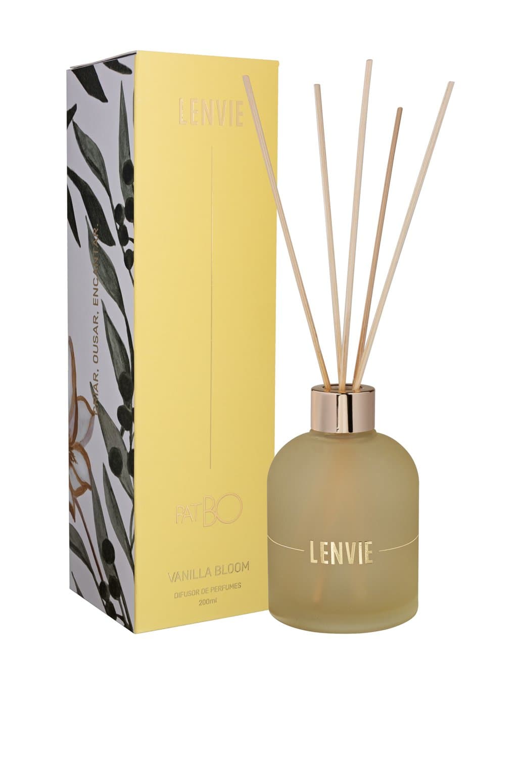 Difusor De Perfume Vanilla Bloom PatBo Lenvie 200ml