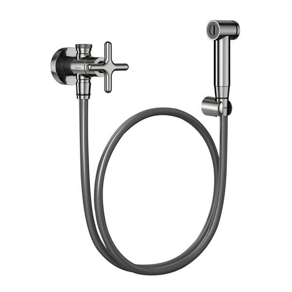 Ducha Higiênica com Derivação Grafite Polido Liss Docol
