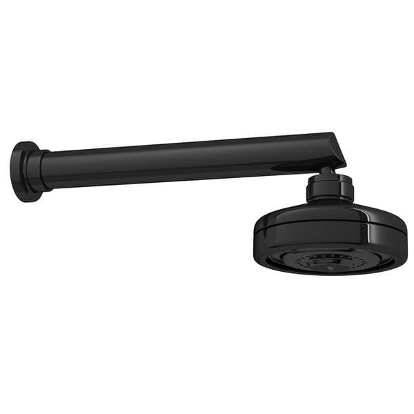 Ducha Redonda Parede Acqua Plus 34,2cm Black Noir Deca