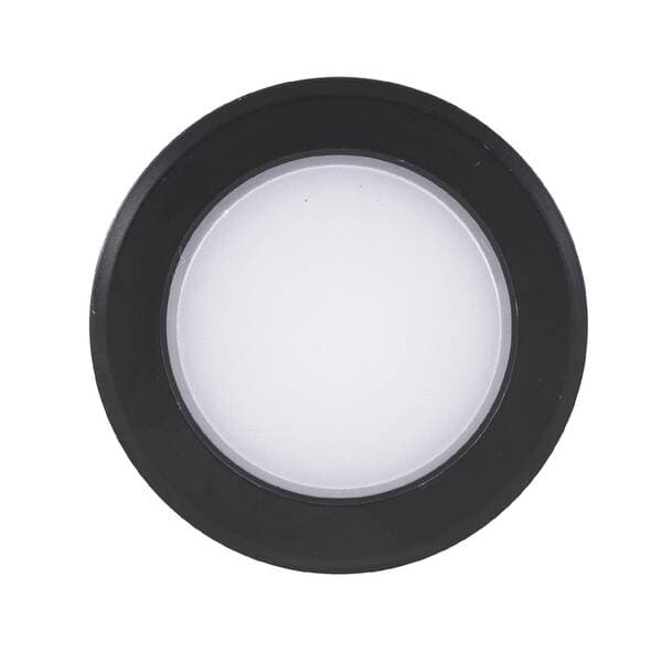 Embutido Solo LED Externo Luz Amarela Cob de Embutir Preto 1W IP67 Bivolt Plástico Gaya